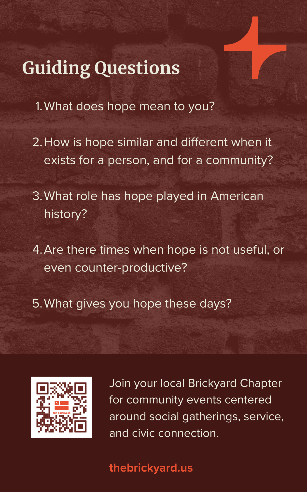 Conversation Cards Core Values