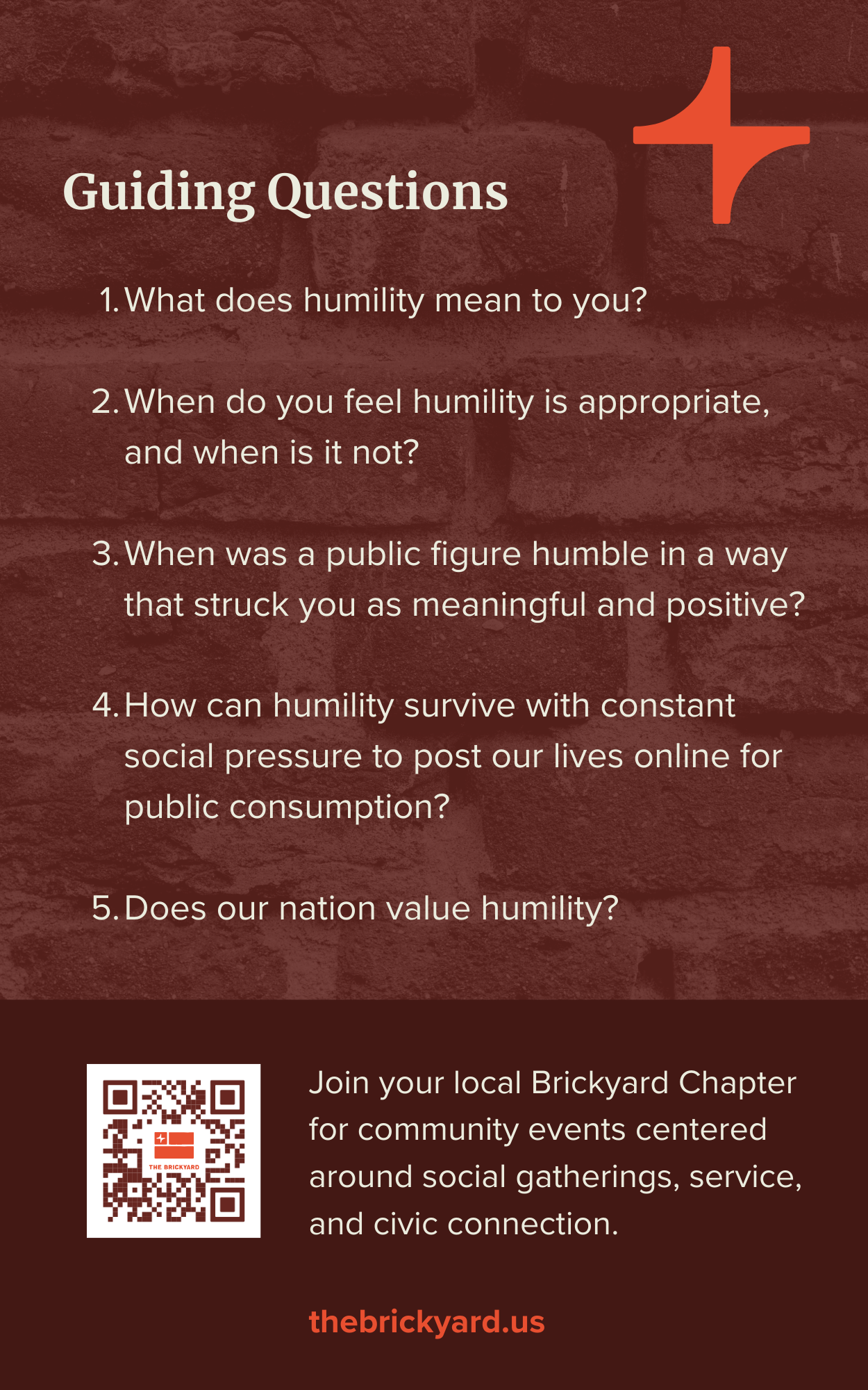 Conversation Cards Core Values